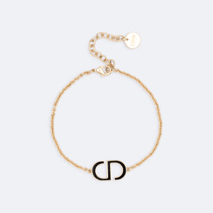 DIOR | Petite CD Armband mit Gold-Finish