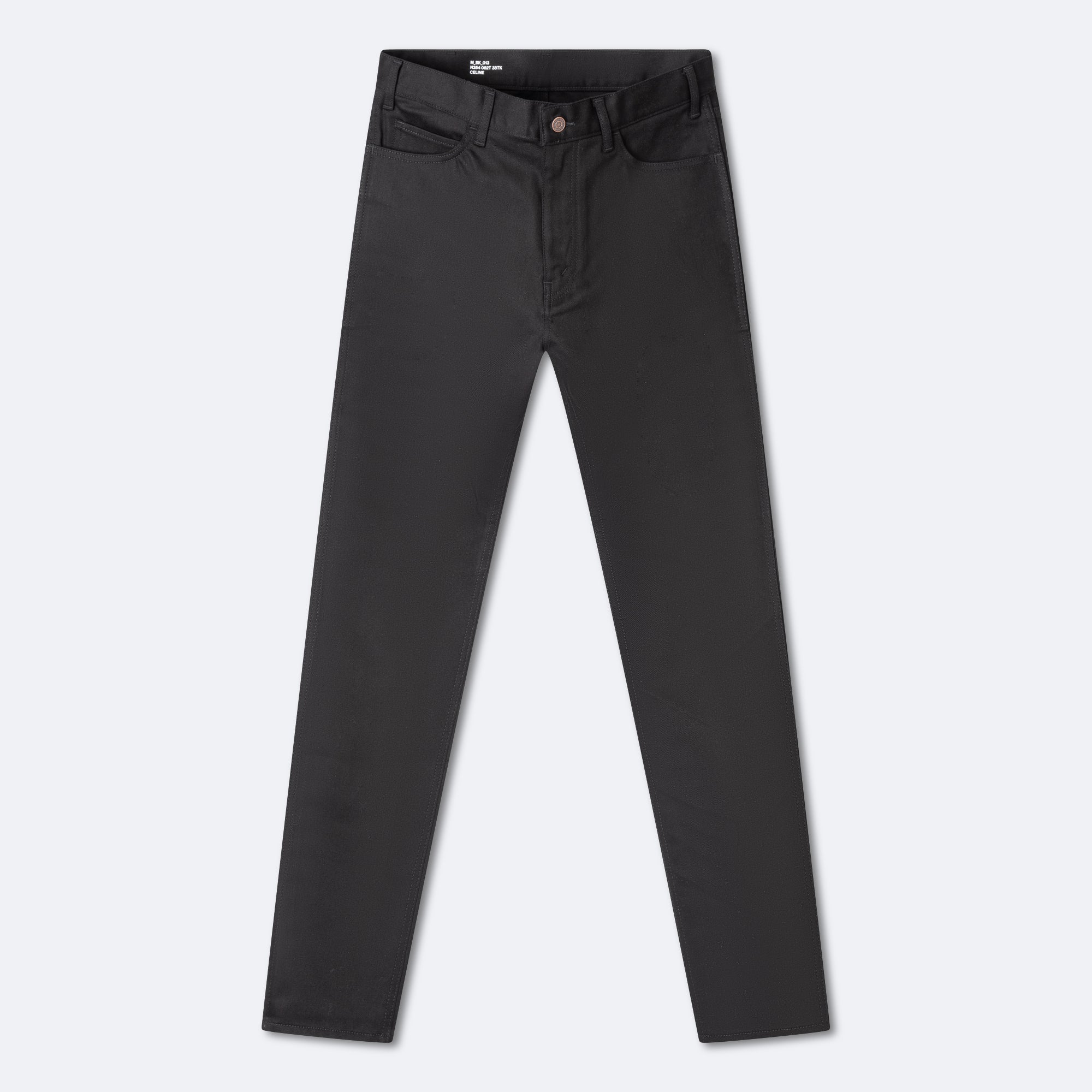 CELINE | Skinny jeans in pure black