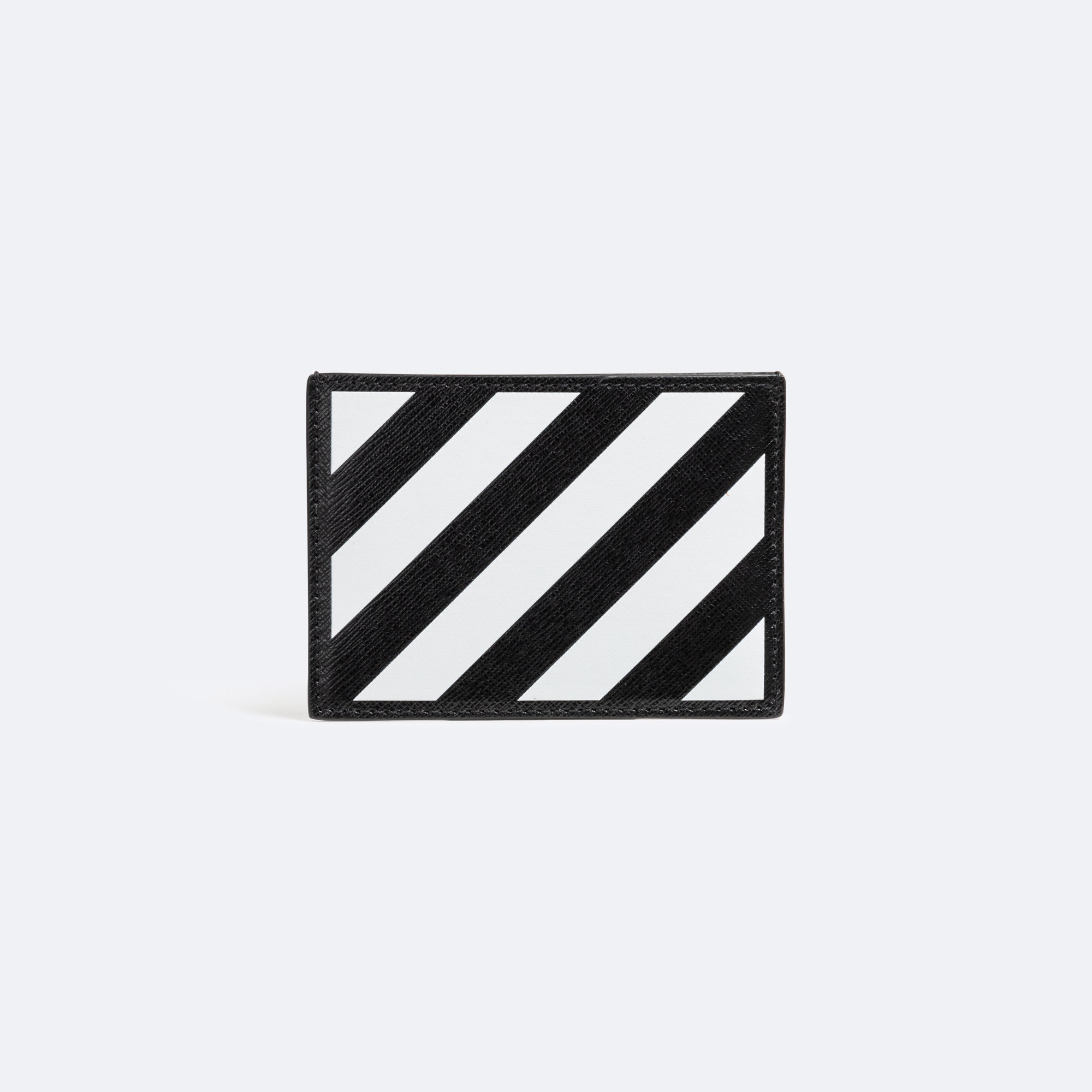 OFF WHITE Cardholder with Diagonal Print Wear Wolf Store