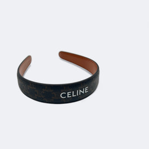 CELINE | Haarreif aus Triomphe-Canvas