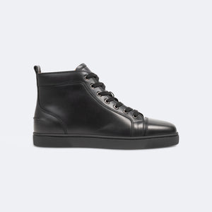 LOUBOUTIN | Louis Flat High-Top Sneakers schwarz