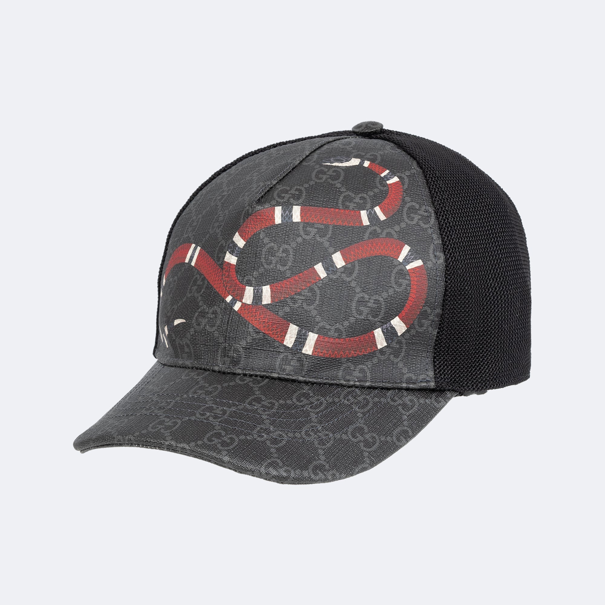 GUCCI | Snake print baseball cap
